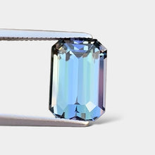 Load image into Gallery viewer, Flawless 4.05 CT Excellent Cut Natural Unheated Mermaid Color Tanzanite Gemstone from Tanzania.