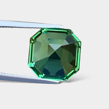 Load image into Gallery viewer, 6.60 CT Excellent Asscher Cut Beautiful Color Natural Tourmaline Gemstone from Afghanistan.