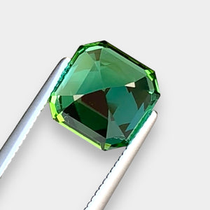 Flawless 3.53 CT Excellent Cut Natural Green Blue Tourmaline Gemstone from Afghanistan.