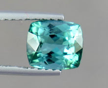 Load image into Gallery viewer, IF 2.0 Carats Natural Paraiba Color Excellent Cushion Shape Tourmaline Gemstone from Afghanistan.