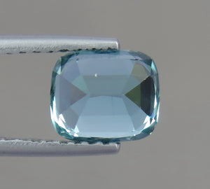 VVS 1.80 Carats Natural Sky Blue Excellent Cut Tourmaline Gemstone from Afghanistan.