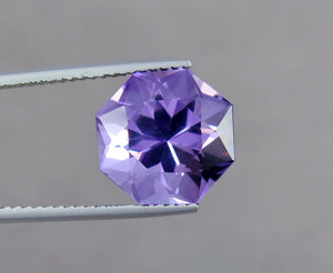 FL 6.90 Carats Excellent Cut Natural Purple Amethyst Gemstone.