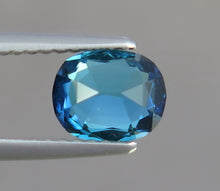Load image into Gallery viewer, Flawless 1.0 CT Excellent Cut Natural Top Sapphire Blue Tourmaline Gemstone from Afghanistan.