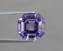 Load image into Gallery viewer, Flawless 3.58 CT Excellent Asscher Cut Natural Amethyst Gemstone.