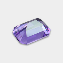 Load image into Gallery viewer, Flawless 6.90 Carats Excellent Emerald Cut Natural Purple Amethyst Gemstone.