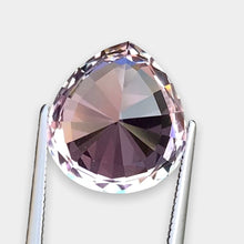 Load image into Gallery viewer, Flawless 9.50 CT Excellent Pear Cut Natural Baby Pink Tourmaline Gemstone from Afghanistan.