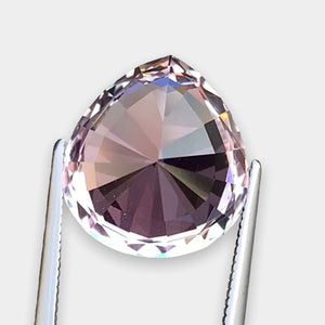 Flawless 9.50 CT Excellent Pear Cut Natural Baby Pink Tourmaline Gemstone from Afghanistan.