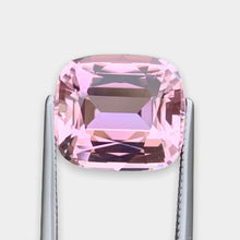 Load image into Gallery viewer, Flawless 5.35 CT Excellent Step Cushion Natural Baby Pink Tourmaline Gemstone from Afghanistan.