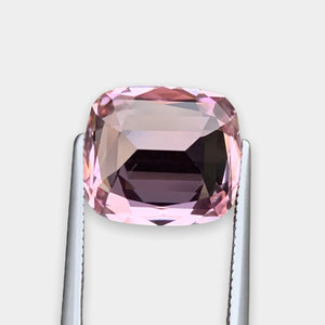 Flawless 5.35 CT Excellent Step Cushion Natural Baby Pink Tourmaline Gemstone from Afghanistan.